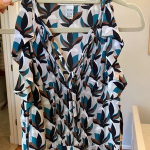 Diane von furstenburg silk blouse